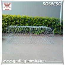 Malla de Gabion Galvanizada / Gavión de Metal / Gabion Tejido